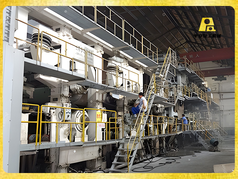 富陽正華疊網(wǎng)多缸涂布白板紙機(jī)