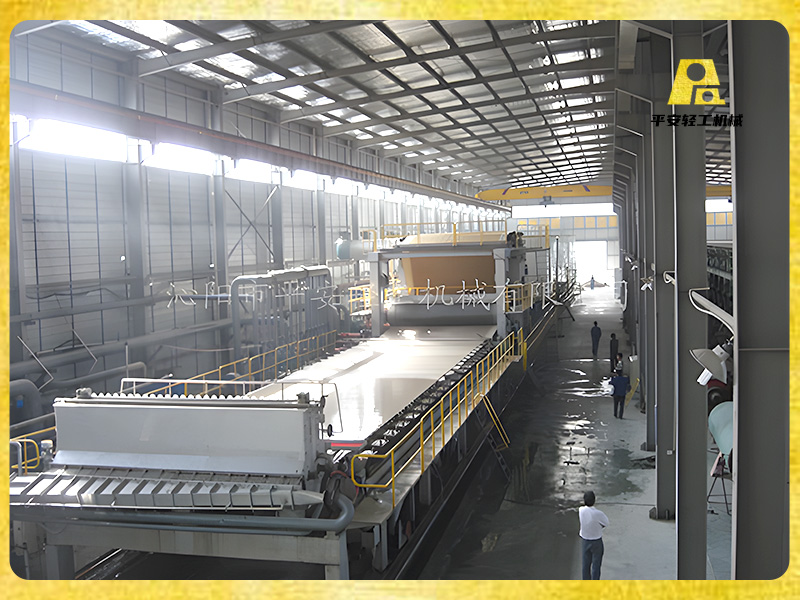 阜陽華美長網(wǎng)多缸高強(qiáng)瓦楞紙機(jī)